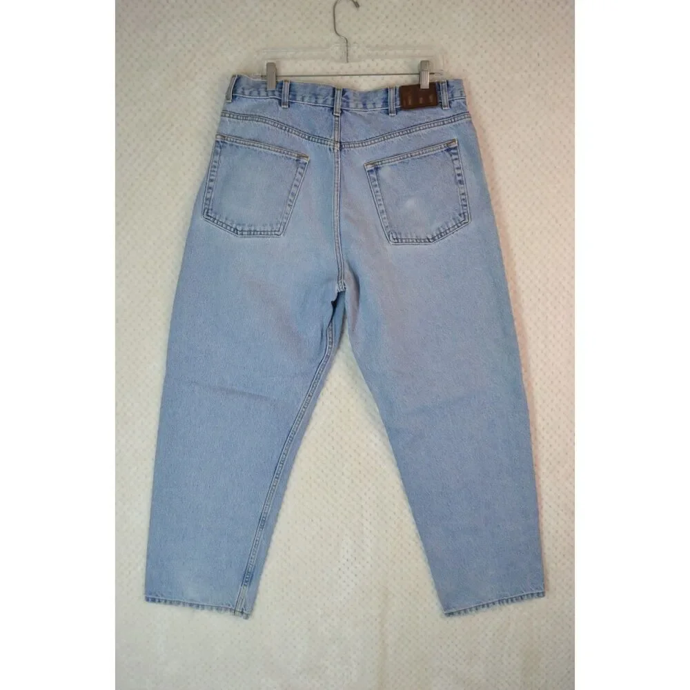 Calvin Klein Jeans Men's 36x30 Easy Fit Double Stone Wash Tapered Jeans